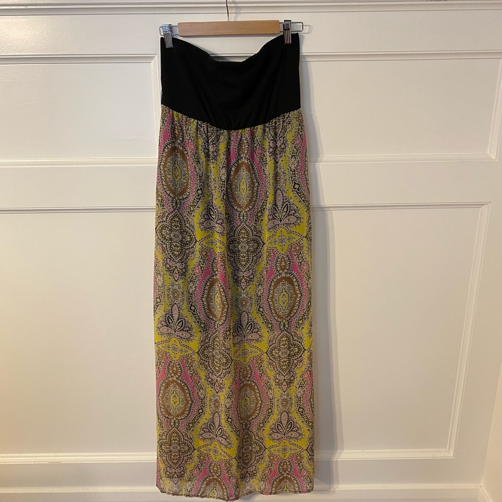 Strapless Maxi Dress